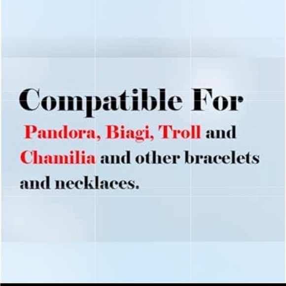 KITTY IN STROLLER BRACELET CHARM FOR PANDORA BRACELETS & MOST OTHERS-NEW - Picture 7 of 7